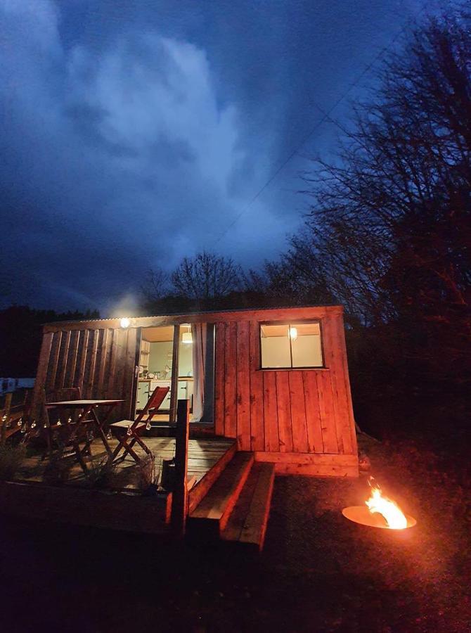 Cefn Crib Cabins Machynlleth Eksteriør billede